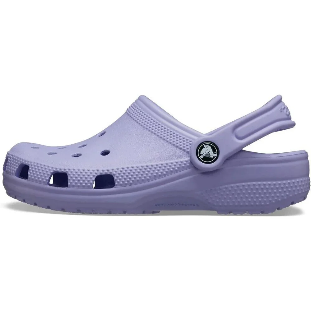 Crocs Kids' Purple Crocsfunlab Buzz Woody Clogs Pull On Ankle Straps Shoes